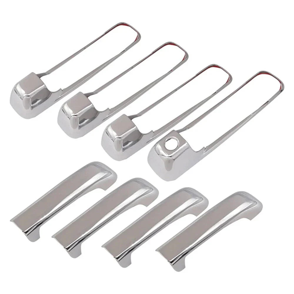 4 x Chrome Door Handle Cover Caps for Dodge Ram 1500 2500 3500 4500 (2009-18)