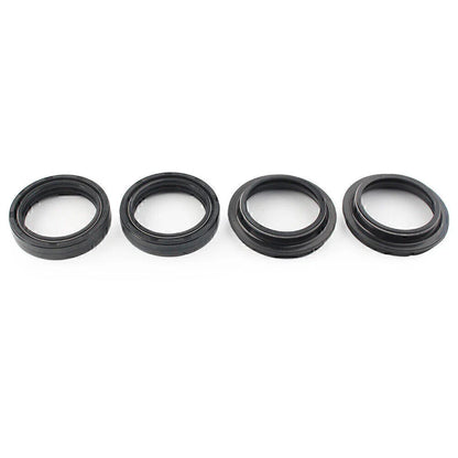 4 x Black 41x54mm Motorcycle Front Fork Damper Shock Absorber Seal