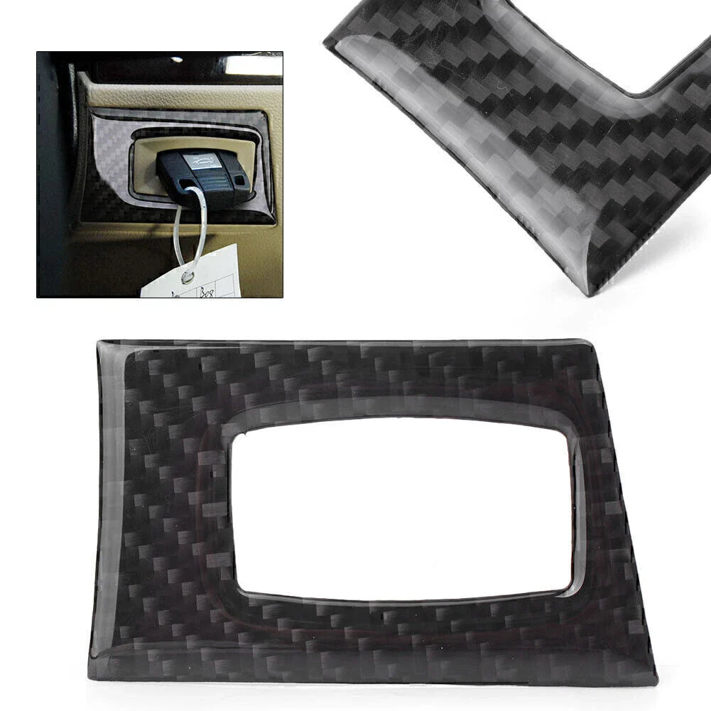 Carbon Fiber Switch Button Cover for BMW E90 E92 E93 (2007-2013)