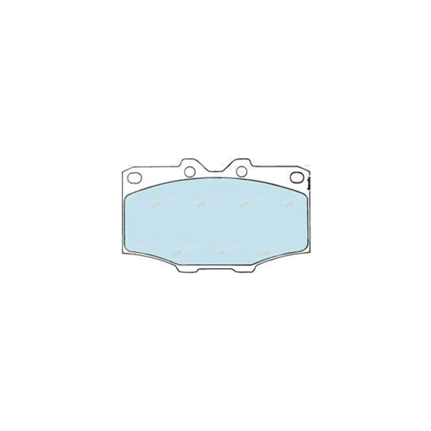 Front Disc Brake Pad Set for Hilux LN65 YN65 YN67 (1983–1988)