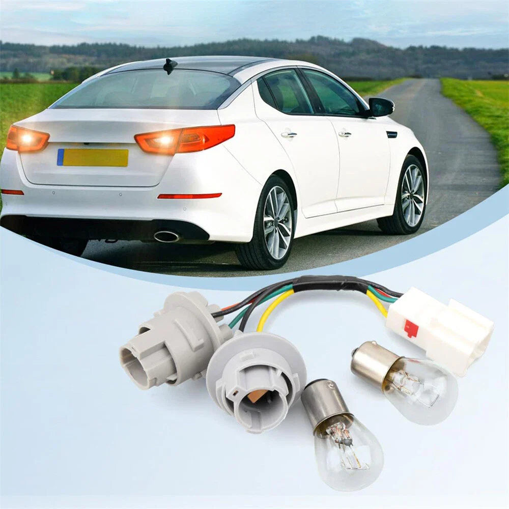 Rear Tail Light Bulb Socket & Wire Harness for 14-15 Kia Optima (2014-2015)
