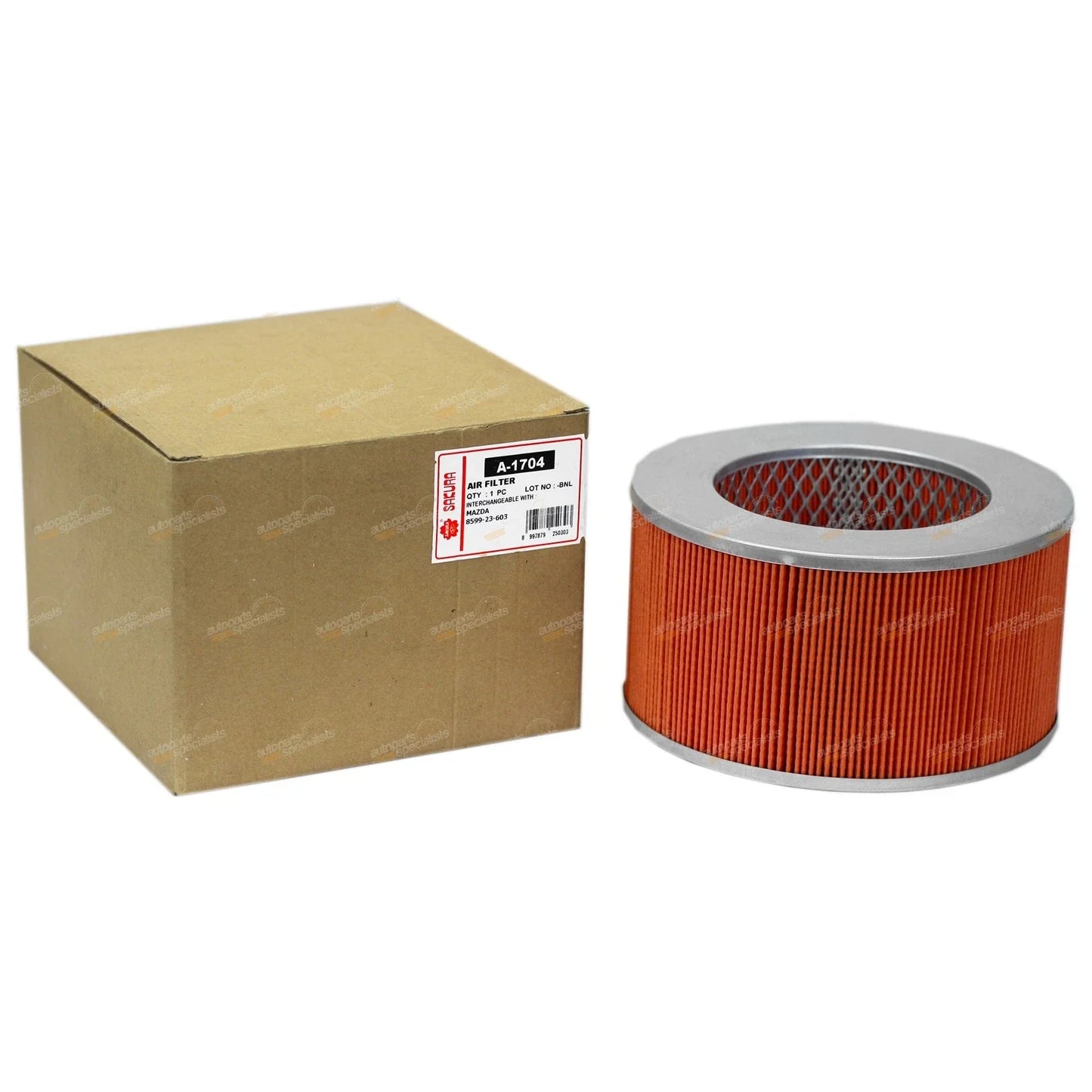 Air Filter Cleaner for Mazda B2200 UD 4cyl S2 2.2L Engine (1981-1985)