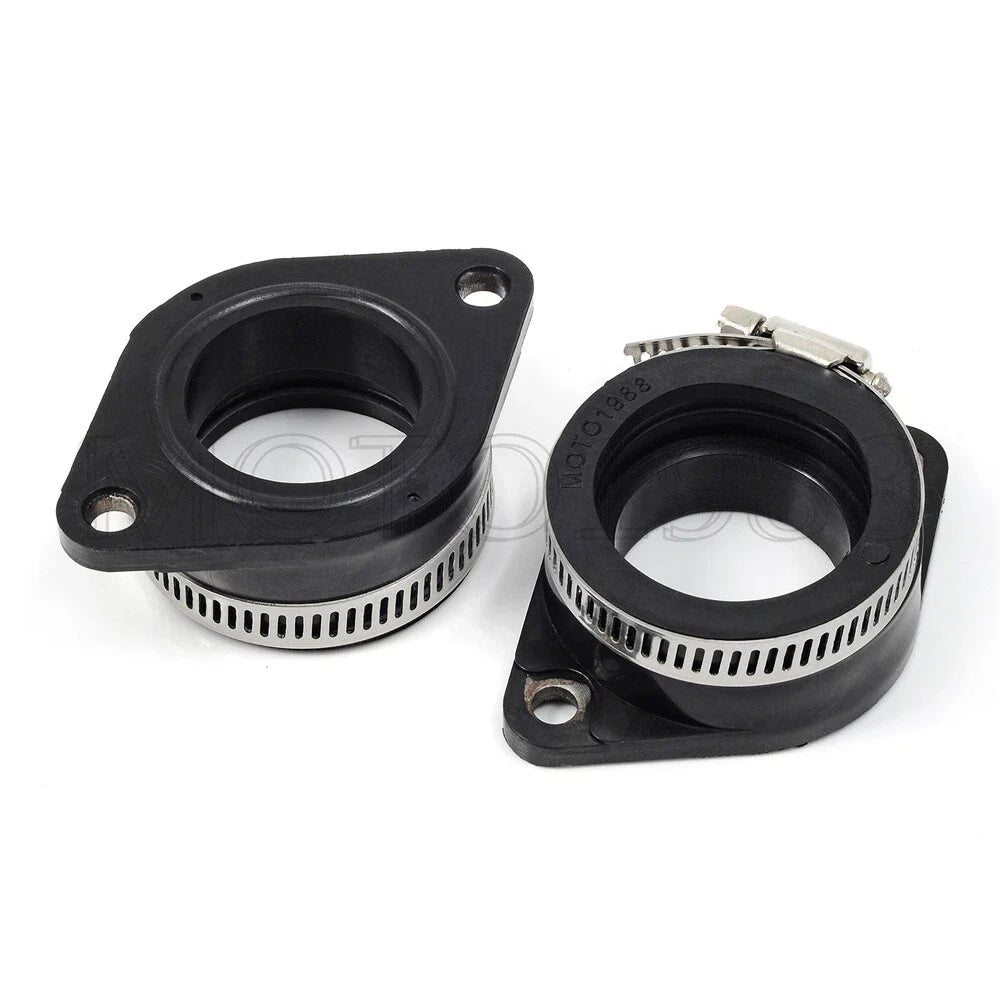 2 x Carburetor Intake Manifold Boot for Suzuki GS500E/GS500ET (1989–2000)