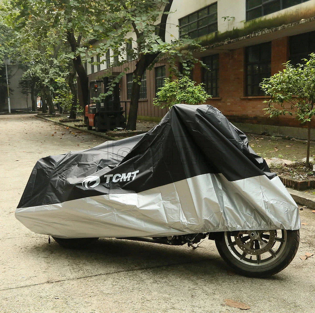 Motorcycle Cover 190T UV 295x110x140cm Waterproof Rain Dust Protector XXXXL