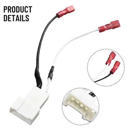 Dash Front Speaker Wire Harness Cable Adapter for 2016-20 Toyota Subaru