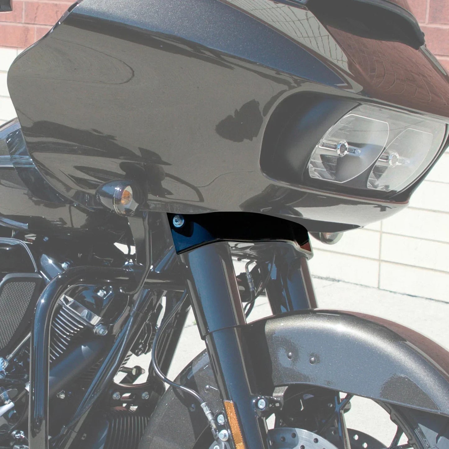 Black Outer Fairing Skirt for Harley Road Glide (2015-2024)