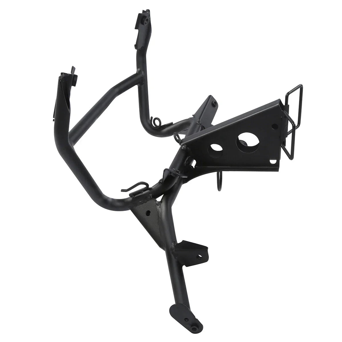 Black Iron Front Upper Fairing Bracket for Kawasaki Ninja 250R (2008-2012)