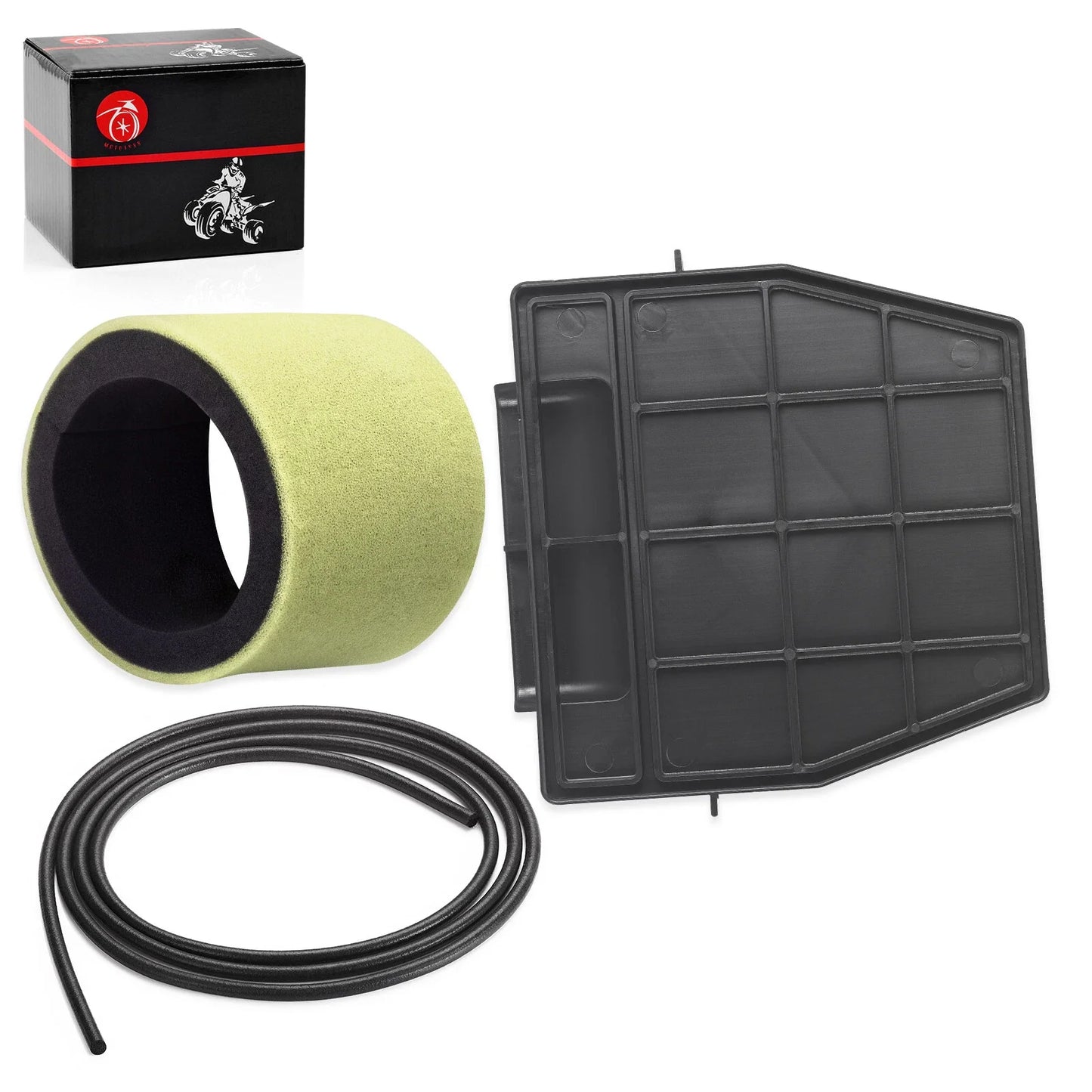 Air Filter & Air Box Lid Seal for Kawasaki Bayou 220 KLF220A (1988–2002)