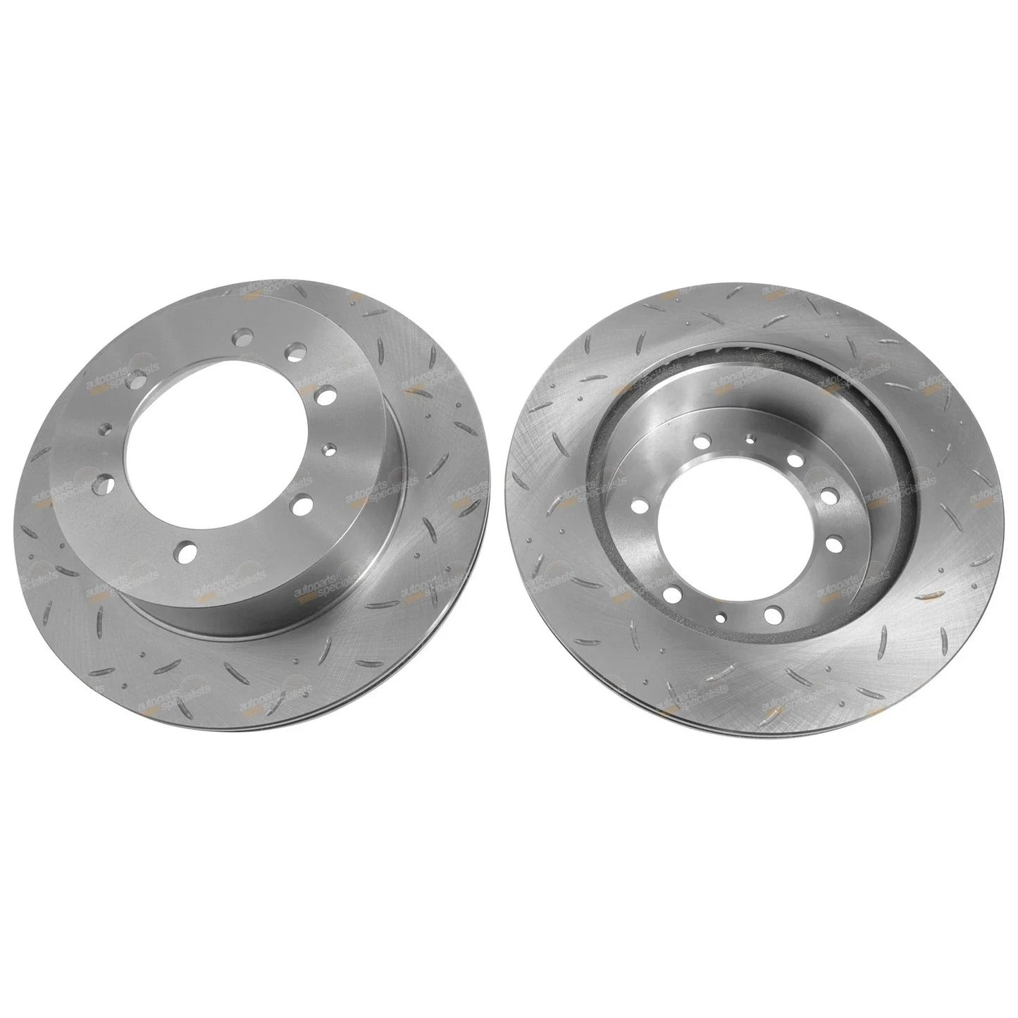Rear Slotted Drilled Disc Brake Rotors 2.8 3.0 4.2 4.5 for Nissan Patrol