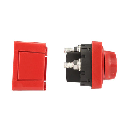 4 Position Battery Selector Switch Red for Marine Boat (6007)