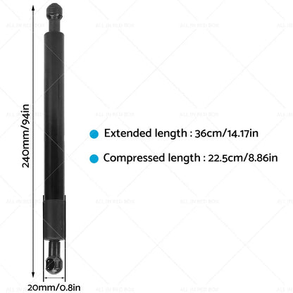 Tailgate Assist Shock for Ram 1500 09-18, 2500/3500 10-18 (DZ43301)