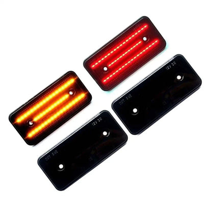 4x LED Side Marker Light for 02-14 Mercedes-Benz G-Class W463 G500 G550 G63