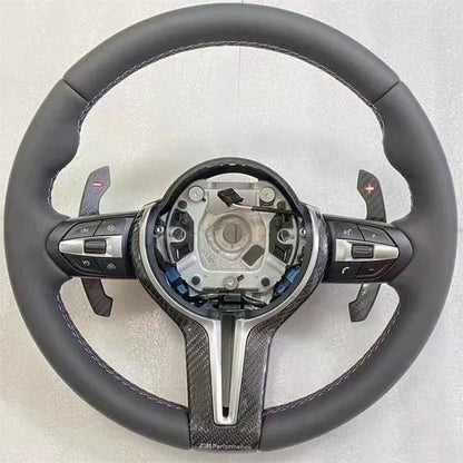 Carbon Fiber Steering Wheel Paddle Shifter for BMW 3 4 Series F30 F32 F33 F36