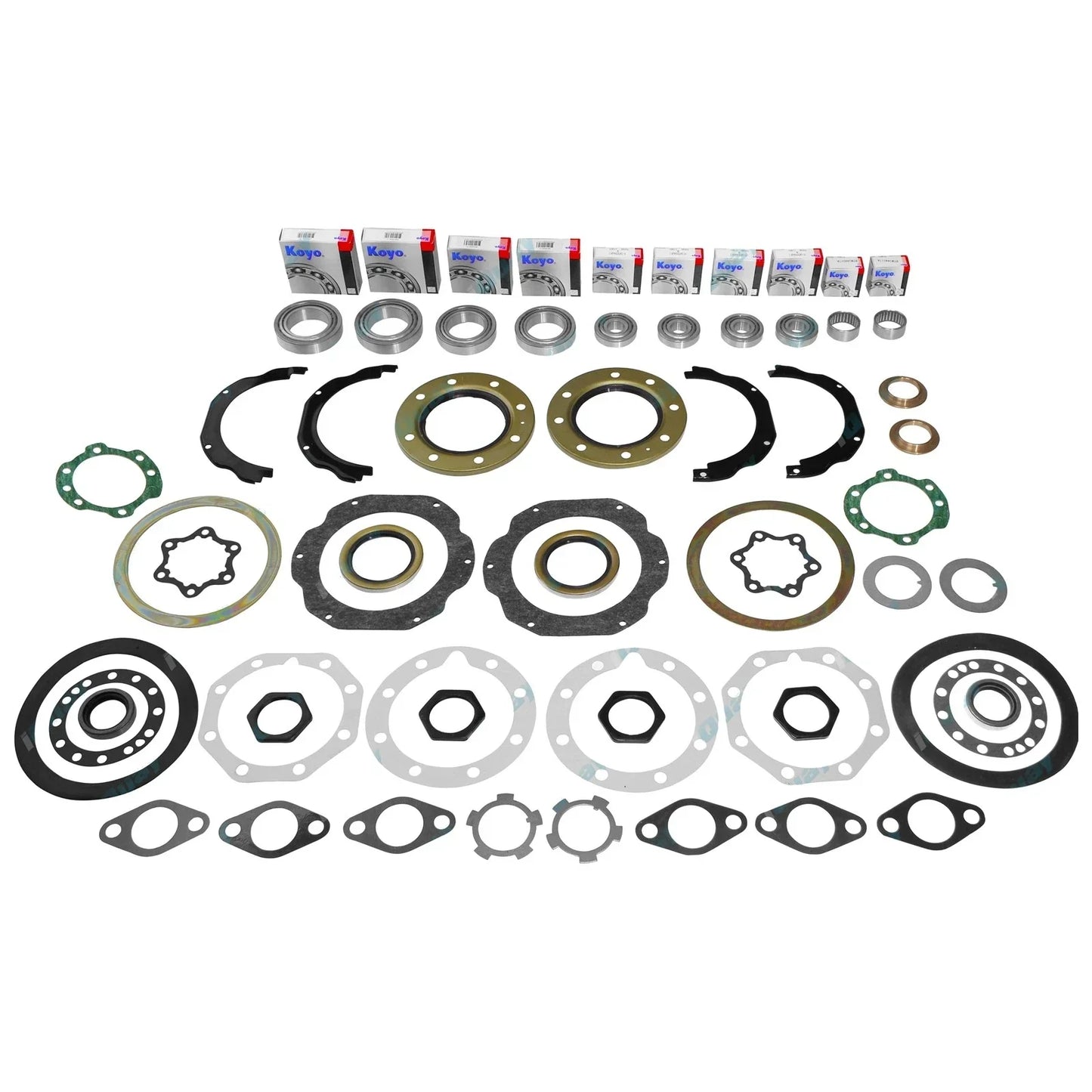Swivel Hub Spindle Wheel Bearing Kit + Grease for Landcruiser 80 + 105 Series