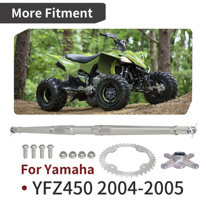 Rear Axle Shaft Collar Sprocket Hub for Yamaha YFZ450 (2004–2005)