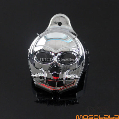 Chrome Infinity Zombie Horn Cover for Harley (1992-2014)