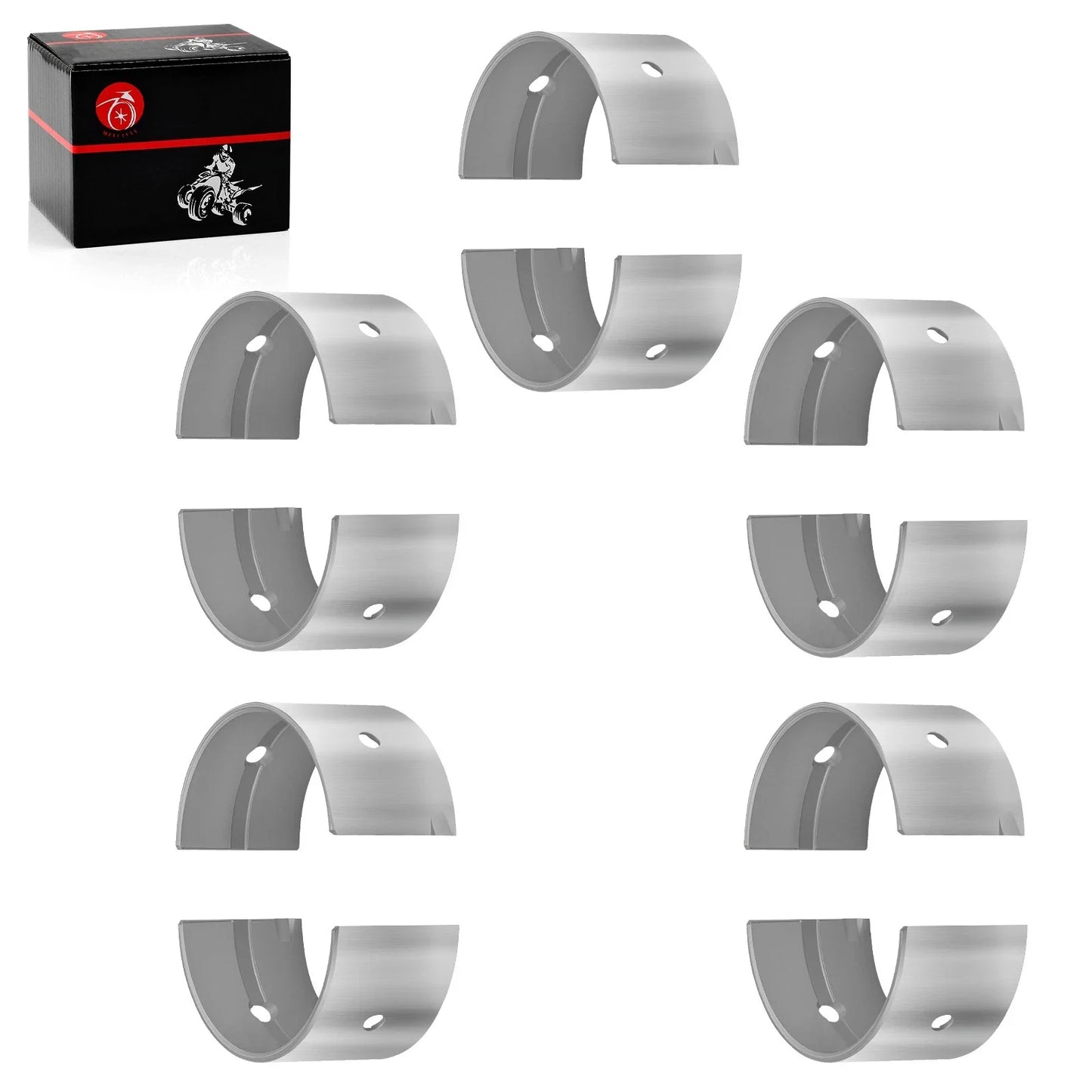 10 Pcs Crankshaft Main Bearing for Yamaha XAT/XBT RM