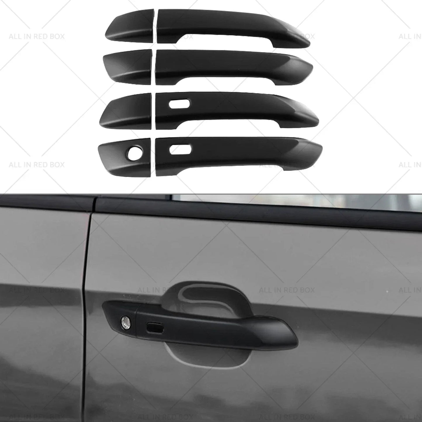 Side Door Handle Cover Trim for Mazda BT-50, Isuzu D-MAX (2021-2023)