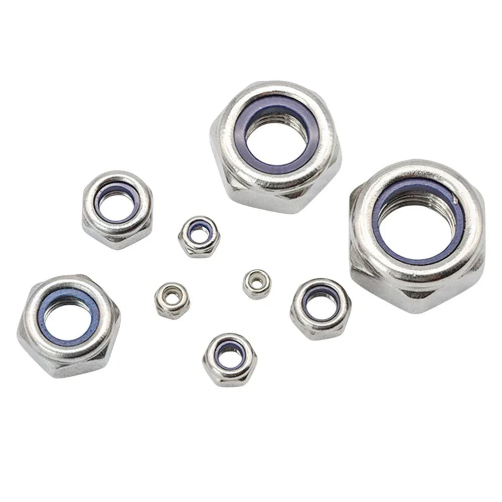 Hexagon Socket Bolts Nuts Set 185 pcs