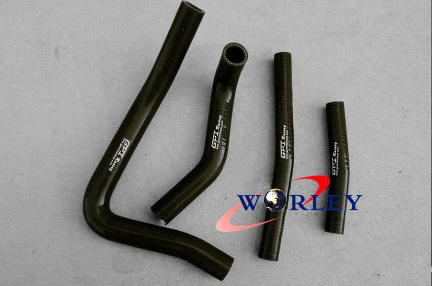 Silicone Radiator Hose Kit for Suzuki RM250 1996-2000 ( Red)
