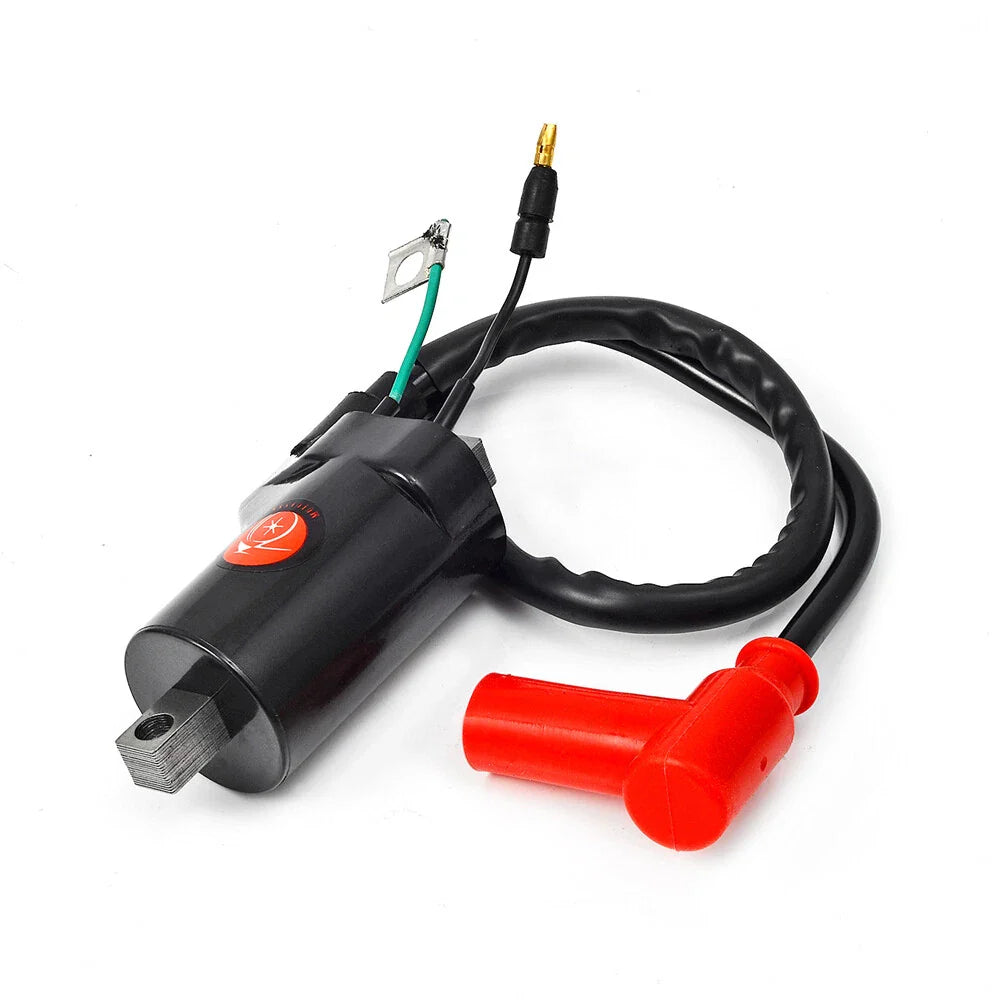 Ignition Coil & Spark Plug 2 x for Honda CR125R CR250R CR500R (1990–1992)