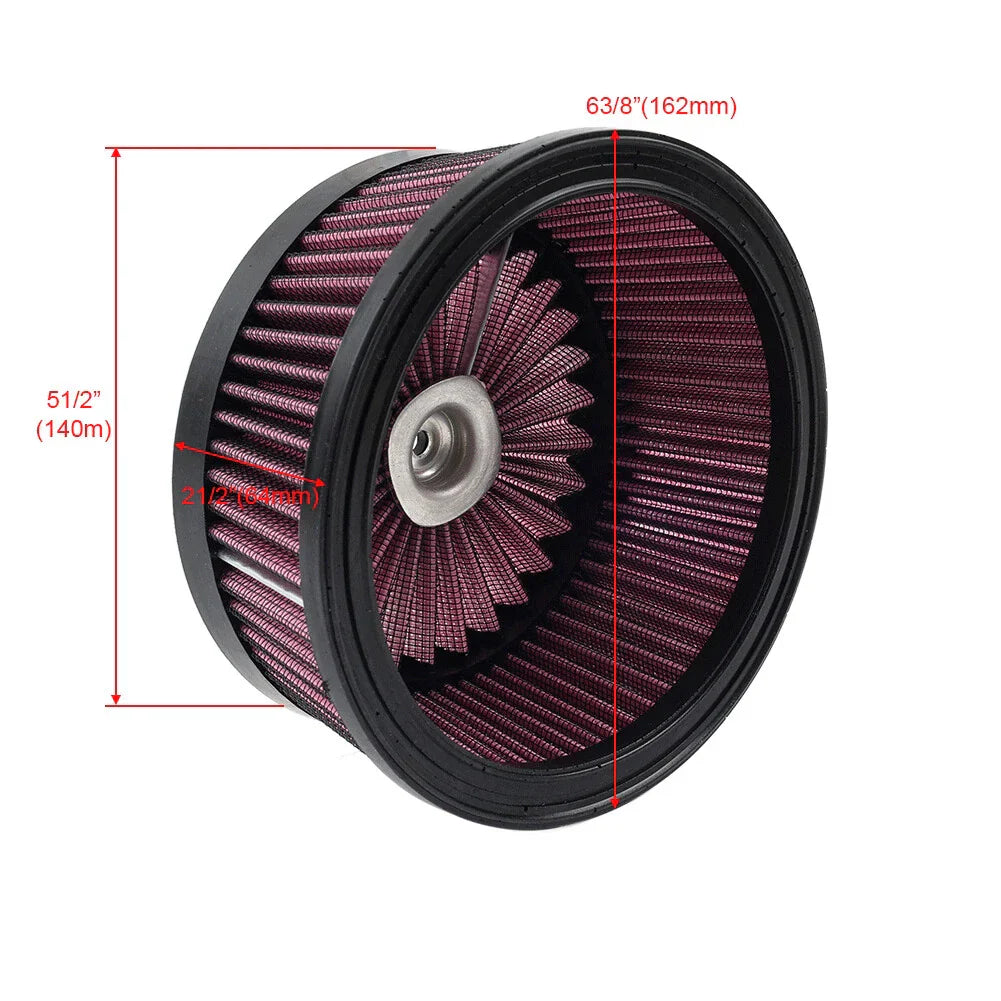Air Cleaner Filter Element for Harley Sportster XL883 XL1200 (1991-2020)