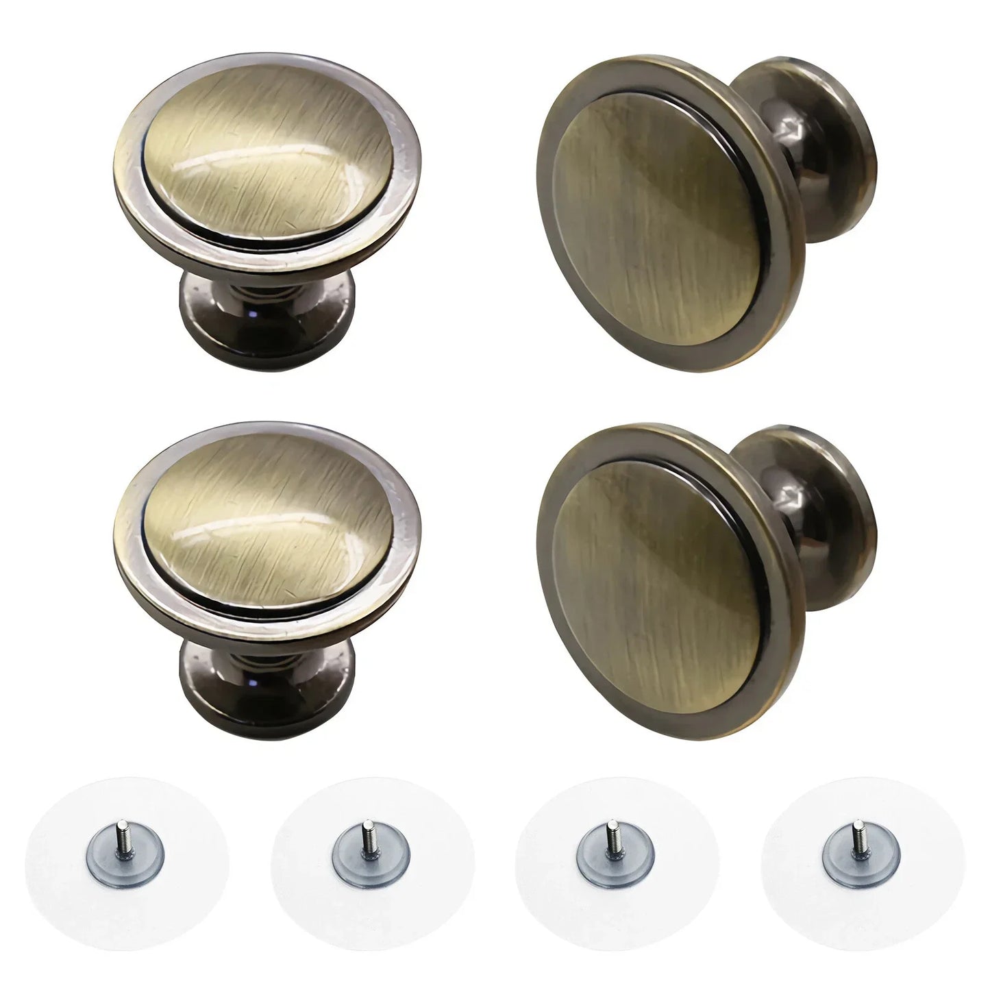 4 x Kitchen Cabinet Knobs Drawer Handles for Dresser Drawers