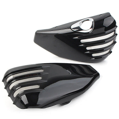 Black Battery Side Covers for Harley Davidson Sportster 1200 (2014-2021)