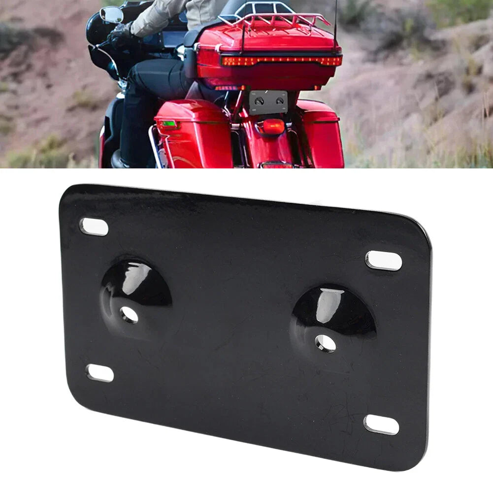 Laydown License Plate Mounting Bracket for Harley Electra Glide