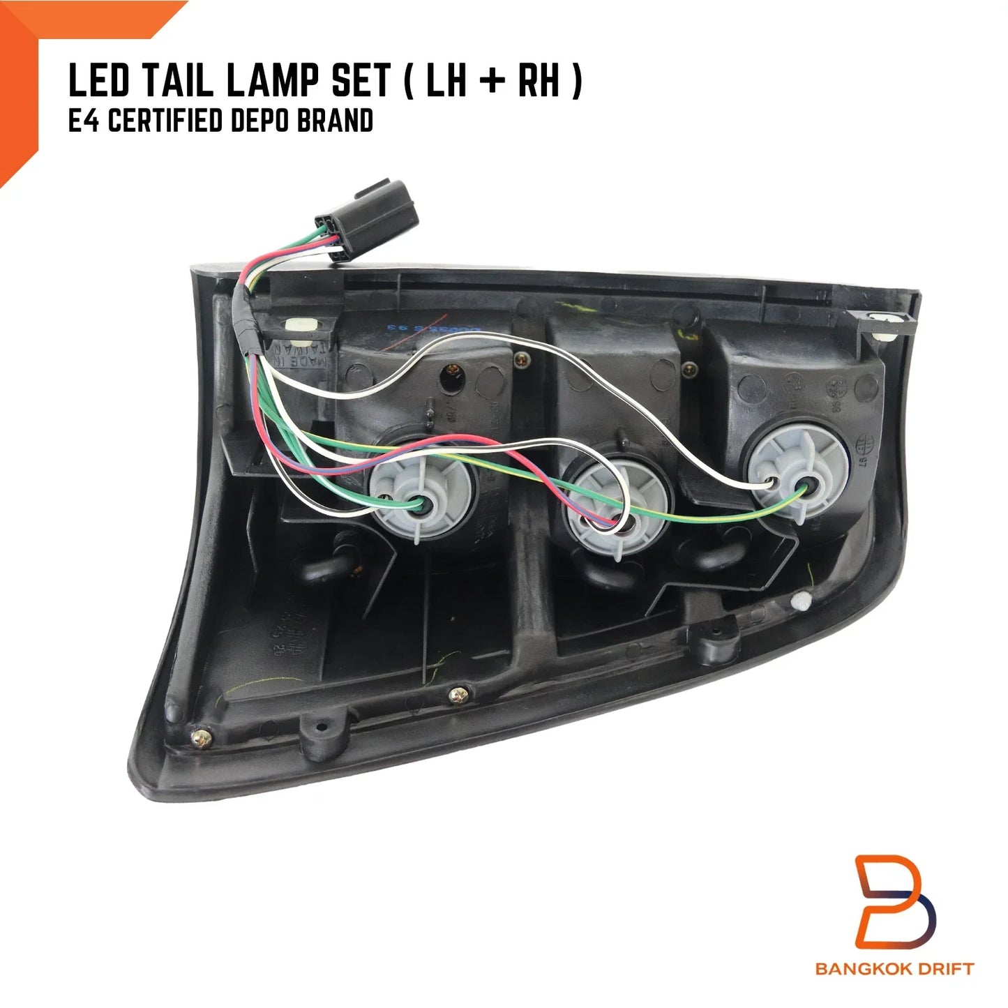 Genuine DEPO LED Tail Light for Holden Rodeo Ute (1998-2003)