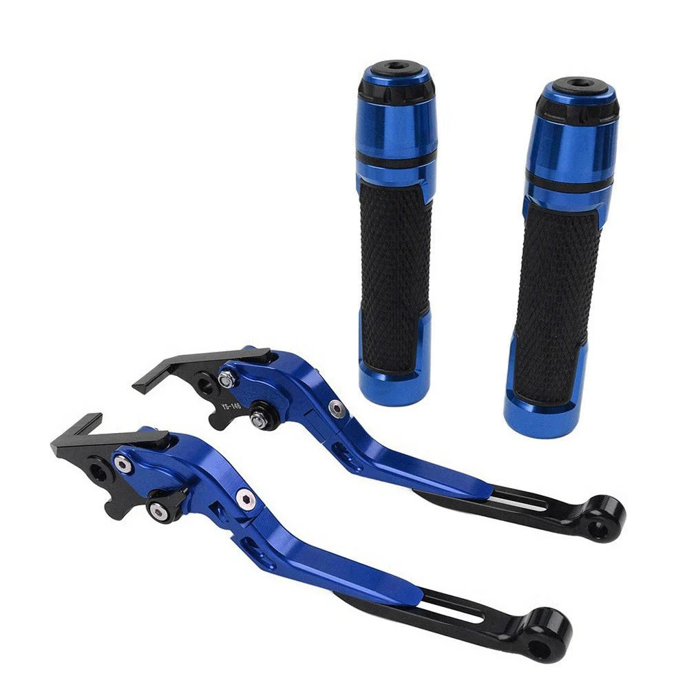 Fold Extendable Brake Clutch Levers Grip Kit for Suzuki GSXR600/750 (2006-2019)