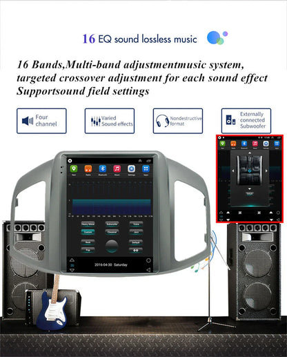 9.7" Android 13 Car Stereo for 11-17 Chevy Captiva (2011-2017)