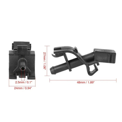 Front Windshield Washer Nozzles for Toyota Corolla, Lexus, Scion (2003-2019)