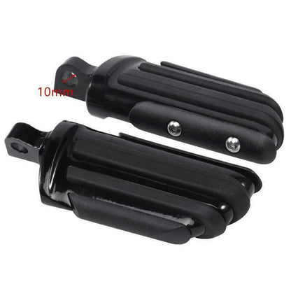 Black Rear Passenger Footpeg Mount for Harley Sportster 883 1200 (2004-2013)