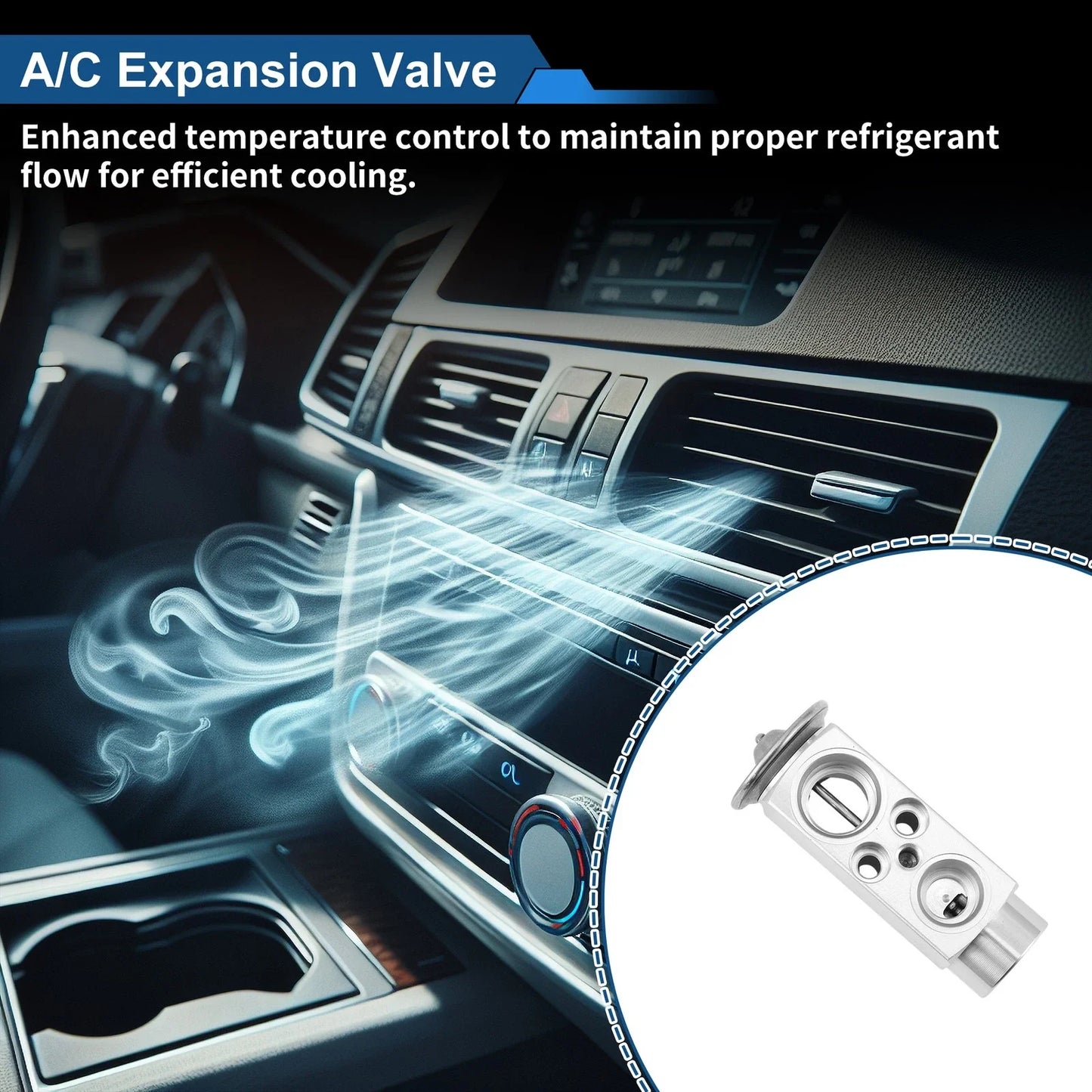 A/C Expansion Valve 2.5L for BMW 525i (2004-2007)