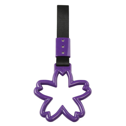 Cherry Blossom Shaped Ring Handle Strap for Train Bus Charm Tools