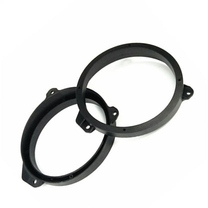 6.5" Black Front Door Speaker Spacers for Subaru Forester (2003-2023)