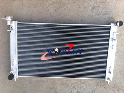 Aluminum Radiator & Blue Hose for Holden Commodore VT VX 3.8L V6 (97-02)