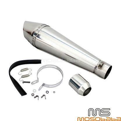 38-51mm GP Muffler Exhaust w/DB Killer for Honda Suzuki 125cc-1000cc