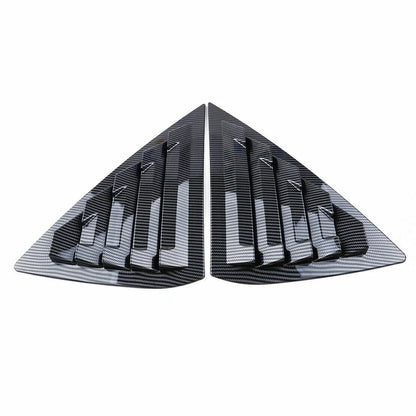 Carbon Fiber / Window Louver Vent Cover for Nissan Sentra Sedan (2013–2019)