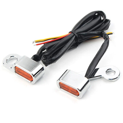 Amber LED Turn Signal Indicators for Harley Touring Electra Glide (09-17)