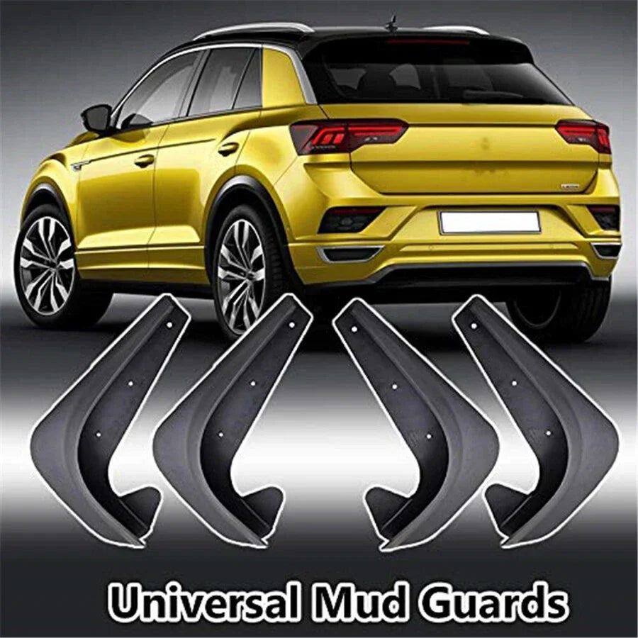 4Pcs EVA Plastic Mudflap Splash Guards for Universal Cars (No Year Specified)