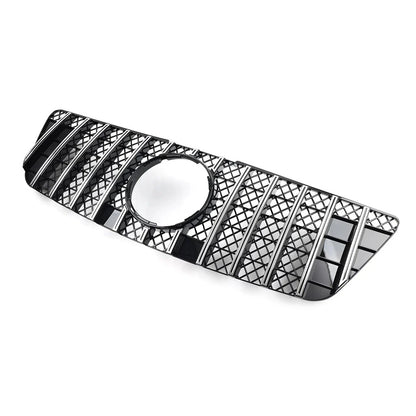 GTR Style Front Bumper Hood Diamond Grille for Benz ML Class (2009-2012)