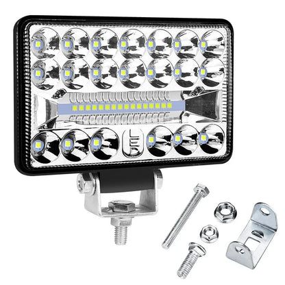 LED Headlights Rectangular 2 x 3x5 Inch 60W for Car