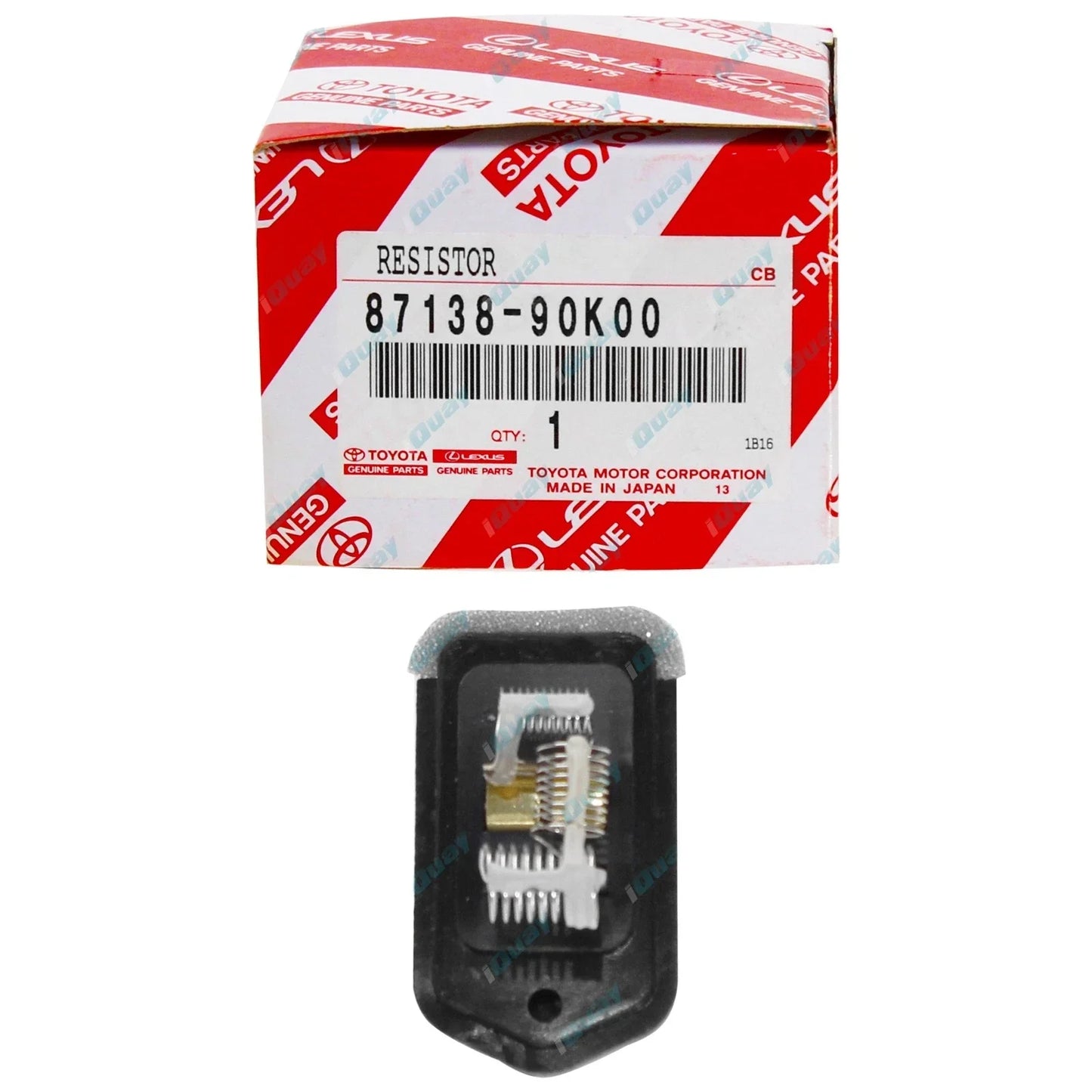 Genuine Toyota Heater Fan Resistor for Landcruiser HZJ73 4.2L 6cyl 1HZ 1990~1999