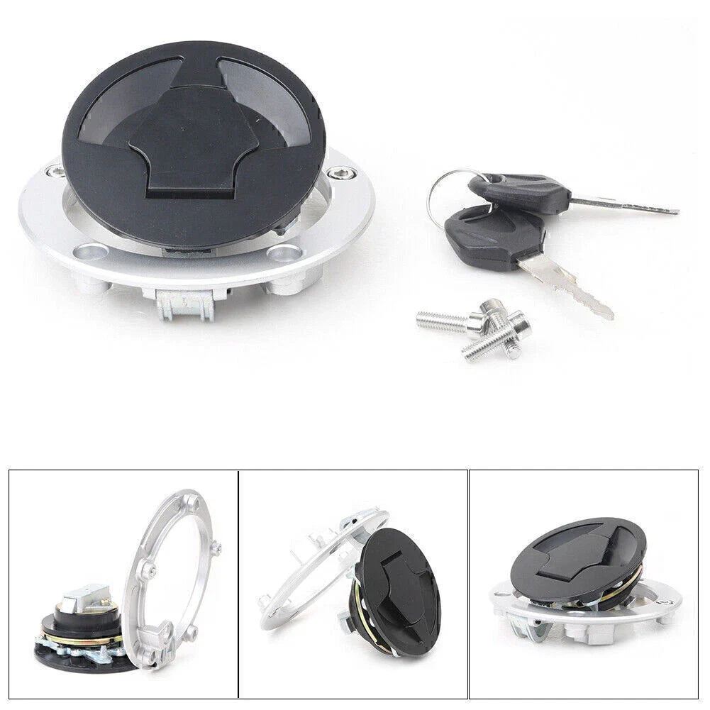 Aluminum Gas Tank Cap Cover for Kawasaki Ninja ZX-6R ZX-10R ZX-14R