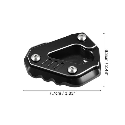 1 Set Aluminum Black Motorcycle Kickstand Pad for BMW S1000RR (2019 - 2023)