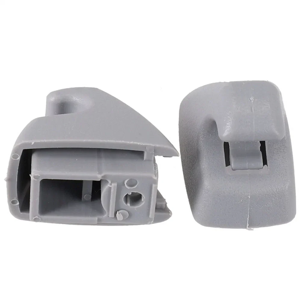 Gray Sun Visor Hook Clips for Chevrolet Cruze, Spark, Buick Verano (2011-2016)