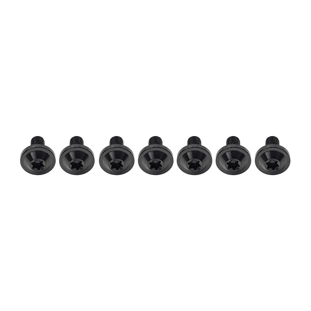6 x M5x15mm Titanium Bolts Truss Torx Screws for Motorcycle Bike