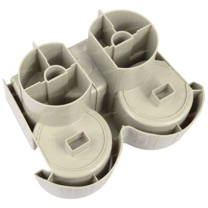 Beige Multiple Cup Holder for Nissan Patrol GU Y61 Cupholder for Two Large Cups